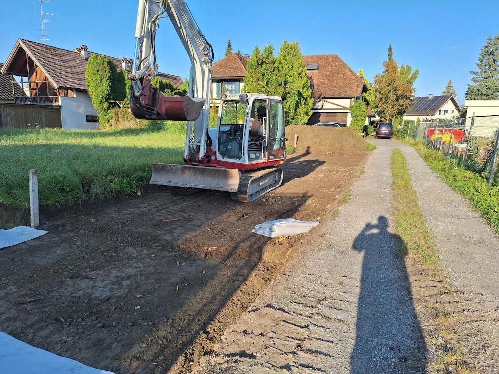 Schüttung, Schmid Erdbau Leiblachtal, Erdbewegungen Schüttung, Schmid Erdbau Leiblachtal, Erdbewegungen