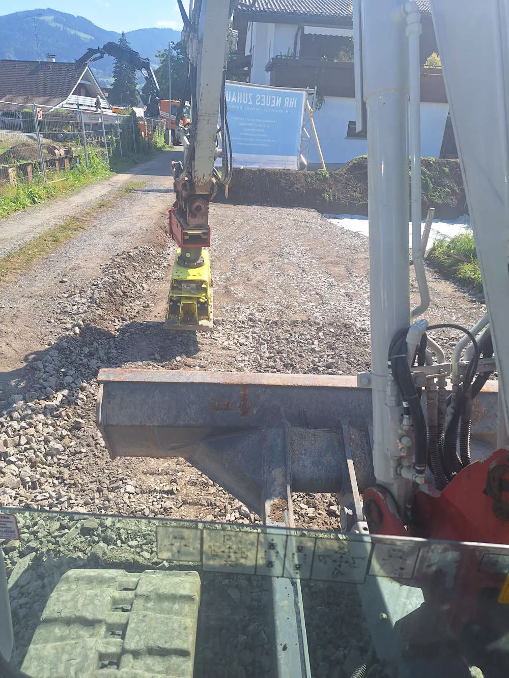 Schüttung, Schmid Erdbau Leiblachtal, Erdbewegungen Schüttung, Schmid Erdbau Leiblachtal, Erdbewegungen