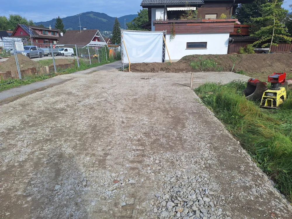 Schüttung, Schmid Erdbau Leiblachtal, Erdbewegungen Schüttung, Schmid Erdbau Leiblachtal, Erdbewegungen