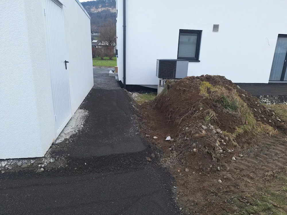 Schüttung, Schmid Erdbau Leiblachtal, Erdbewegungen Schüttung, Schmid Erdbau Leiblachtal, Erdbewegungen