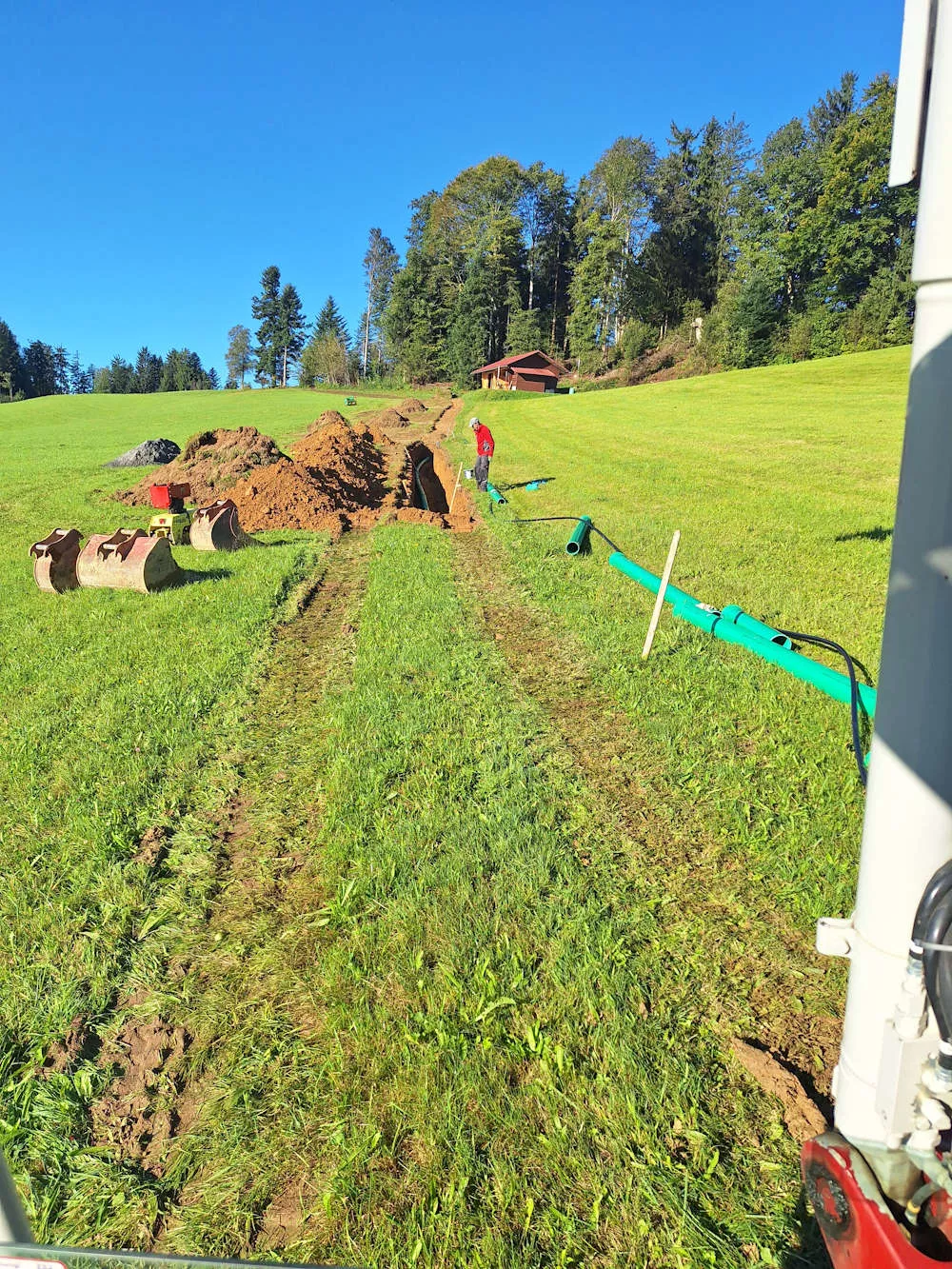 Wegebau, Schmid Erdbau, Leiblachtal, Erdbewegungen, Hörbranz Wegebau, Schmid Erdbau, Leiblachtal, Erdbewegungen, Hörbranz